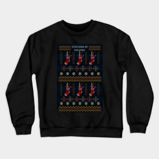 Christmas Sweater Stocking of Holding - Board Games TRPG Design - Board Game Art Crewneck Sweatshirt